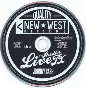 Johnny Cash : Live From Austin TX (CD, Album + DVD-V, Multichannel + RE)