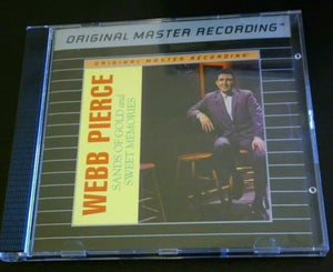 Webb Pierce : Sands of Gold & Sweet Memories (CD, Comp)