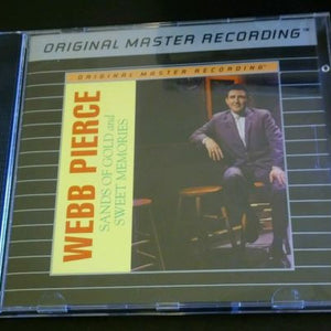 Webb Pierce : Sands of Gold & Sweet Memories (CD, Comp)