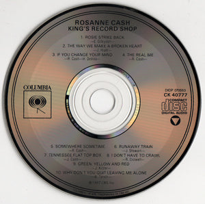 Rosanne Cash : King's Record Shop (CD, Album, RP)