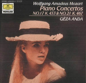 Wolfgang Amadeus Mozart - Géza Anda : Piano Concertos No. 17 K. 453 & No. 21 K. 467 (CD, Album, RM)