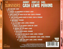 Load image into Gallery viewer, Johnny Cash, Jerry Lee Lewis, Carl Perkins : The Survivors (CD, Album)
