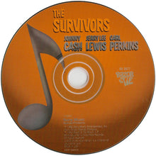 Load image into Gallery viewer, Johnny Cash, Jerry Lee Lewis, Carl Perkins : The Survivors (CD, Album)
