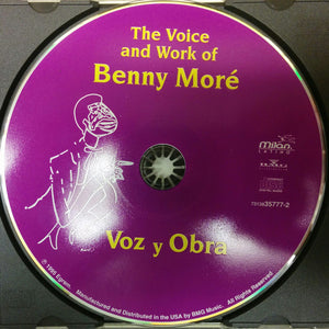 Benny Moré* : The Voice And Work Of Benny Moré (CD, Comp)