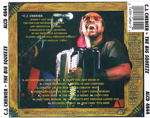 C.J. Chenier And The Red Hot Louisiana Band : The Big Squeeze  (CD, Album)