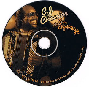 C.J. Chenier And The Red Hot Louisiana Band : The Big Squeeze  (CD, Album)