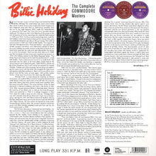 Load image into Gallery viewer, Billie Holiday : The Complete Commodore Masters (LP, Comp)
