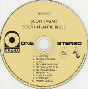 Scott Fagan : South Atlantic Blues (CD, Album, RE, RM)