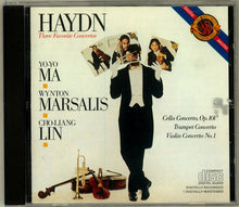 Load image into Gallery viewer, Haydn* / Yo-Yo Ma ■ Wynton Marsalis ■ Cho-Liang Lin : Favorite Concertos (CD, Comp)
