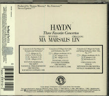 Load image into Gallery viewer, Haydn* / Yo-Yo Ma ■ Wynton Marsalis ■ Cho-Liang Lin : Favorite Concertos (CD, Comp)
