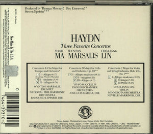 Haydn* / Yo-Yo Ma ■ Wynton Marsalis ■ Cho-Liang Lin : Favorite Concertos (CD, Comp)