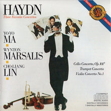 Load image into Gallery viewer, Haydn* / Yo-Yo Ma ■ Wynton Marsalis ■ Cho-Liang Lin : Favorite Concertos (CD, Comp)
