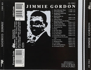 Jimmie Gordon : (1934-1941)  (CD, Comp, RE, RM)