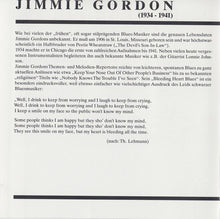 Load image into Gallery viewer, Jimmie Gordon : (1934-1941)  (CD, Comp, RE, RM)

