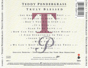 Teddy Pendergrass : Truly Blessed (CD, Album, RE)