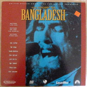 Various : The Concert For Bangladesh (Laserdisc, 12", NTSC, CLV)