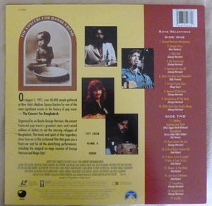 Various : The Concert For Bangladesh (Laserdisc, 12", NTSC, CLV)