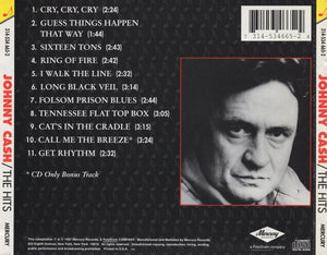 Johnny Cash : The Hits (CD, Comp)