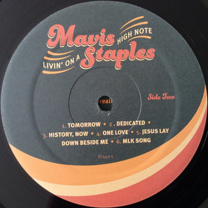 Mavis Staples : Livin' On A High Note (LP, Album)