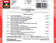 Load image into Gallery viewer, Olivier Messiaen - Martha Argerich, Alexander Rabinovitch : Visions De L&#39;Amen (CD)
