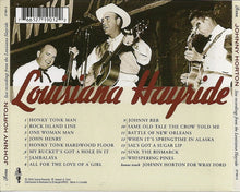 Load image into Gallery viewer, Johnny Horton : Live Recordings From The Louisiana Hayride (CD)

