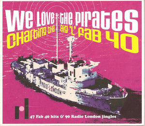 Various : We Love The Pirates. Charting The Big 'L' Fab 40 (2xCD, Album, Comp)