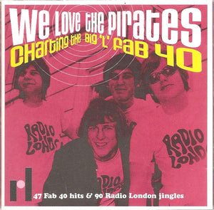 Various : We Love The Pirates. Charting The Big 'L' Fab 40 (2xCD, Album, Comp)