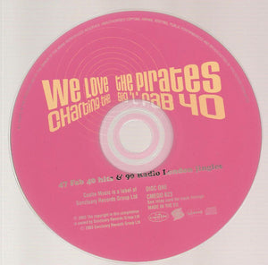 Various : We Love The Pirates. Charting The Big 'L' Fab 40 (2xCD, Album, Comp)