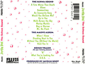 Javelin Boot : The Schwa Sound Plus The Mauve Album (CD, Comp)