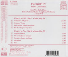 Load image into Gallery viewer, Prokofiev*, Kun Woo Paik, Polish National Radio Symphony Orchestra*, Antoni Wit : Piano Concertos No.2, Op.16 - No.5, Op.55 (CD, Album)
