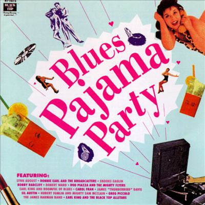 Various : Black Top Blues Pajama Party (CD, Comp)