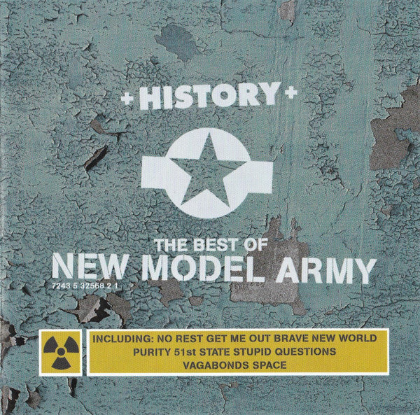 New Model Army : History (The Best Of  New Model Army) (CD, Comp, RE, RP)