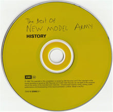 Load image into Gallery viewer, New Model Army : History (The Best Of  New Model Army) (CD, Comp, RE, RP)
