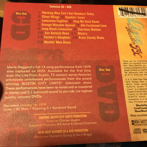 Merle Haggard : Live From Austin TX '78 (CD, Album + DVD-V, Multichannel)