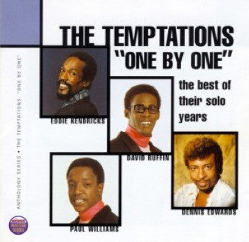 The Temptations : One By One: The Best Of Their Solo Years - David Ruffin, Eddie Kendricks, Paul Williams & Dennis Edwards (2xCD, Comp)