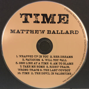 Matthew Ballard : Time (CD, Album)