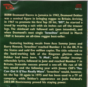 Desmond Dekker : The Best Of Desmond Dekker (CD, Comp)