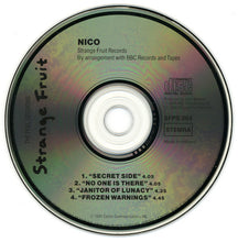 Load image into Gallery viewer, Nico (3) : The Peel Sessions (CD, EP, RE)
