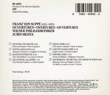 Load image into Gallery viewer, Suppé*, Wiener Philharmoniker, Zubin Mehta : Ouvertüren (CD)
