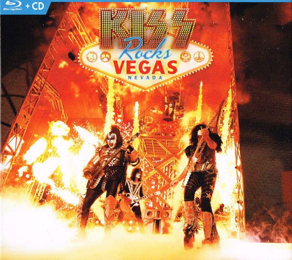 KISS : KISS Rocks Vegas (Blu-ray, Dig + CD, Album)