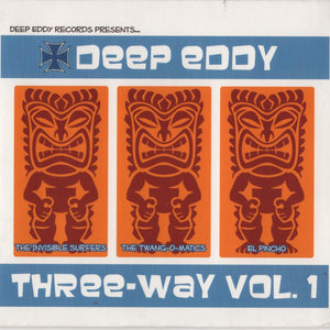 The Invisible Surfers / The Twang-O-Matics / El Pincho : Deep Eddy Three - Way Vol.1 (CD, MiniAlbum)