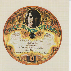 Rick Nelson* : Rick Sings Nelson (CD, Album, RE)