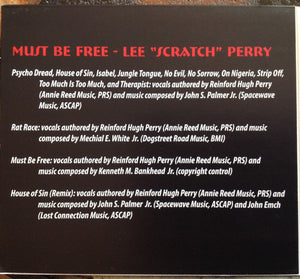 Lee "Scratch" Perry* : Must Be Free (CD, Album, Dig)