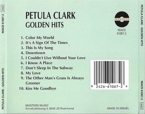 Petula Clark : Golden Hits (CD, Comp)