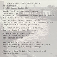 Load image into Gallery viewer, Michael Hall : Frank Slade&#39;s 29th Dream (CD, Album)
