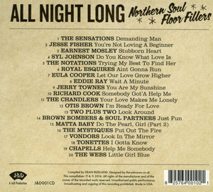 Various : All Night Long (Northern Soul Floor Fillers) (CD, Comp)