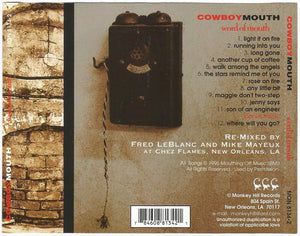 Cowboy Mouth : Word Of Mouth (CD, Album)