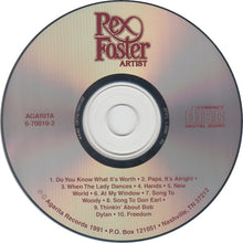 Load image into Gallery viewer, Rex Foster : Artist (CD, Album)
