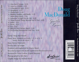 Doug MacDonald : Gentle Rain (CD, Album)