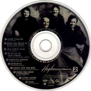 Nelson* / Cash* / Jennings* / Kristofferson* : Highwayman 2 (CD, Album)
